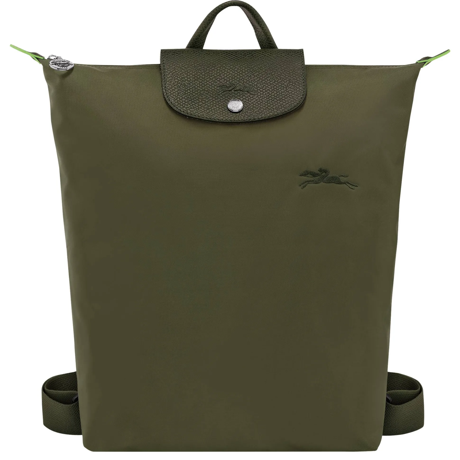 Longchamp Sac a dos M Le Pliage Green en toile*Femme Sacs À Dos Femme