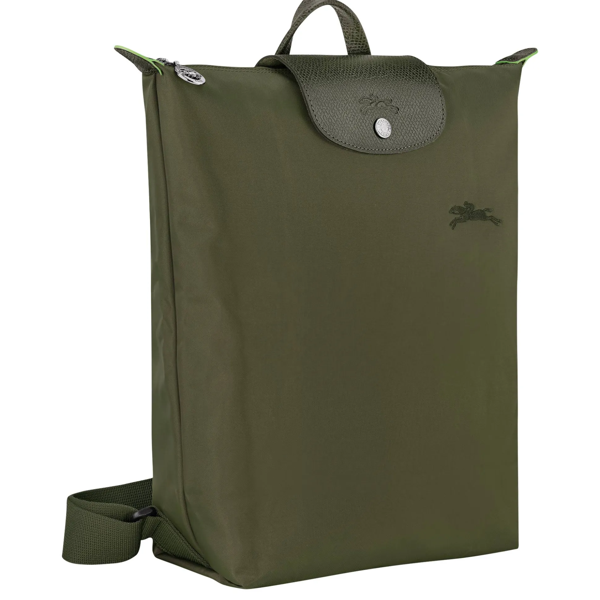 Longchamp Sac a dos M Le Pliage Green en toile*Femme Sacs À Dos Femme