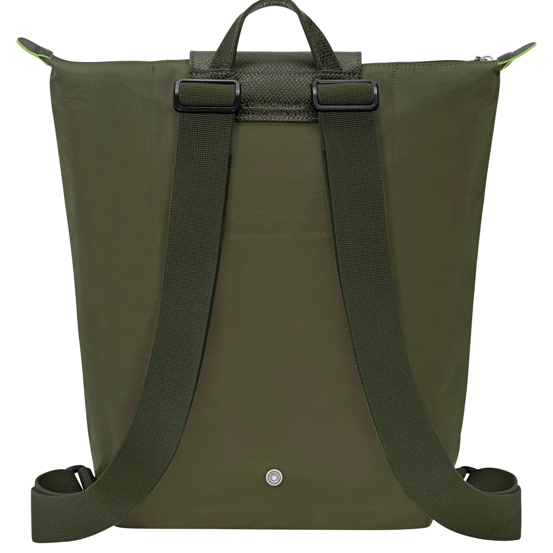 Longchamp Sac a dos M Le Pliage Green en toile*Femme Sacs À Dos Femme