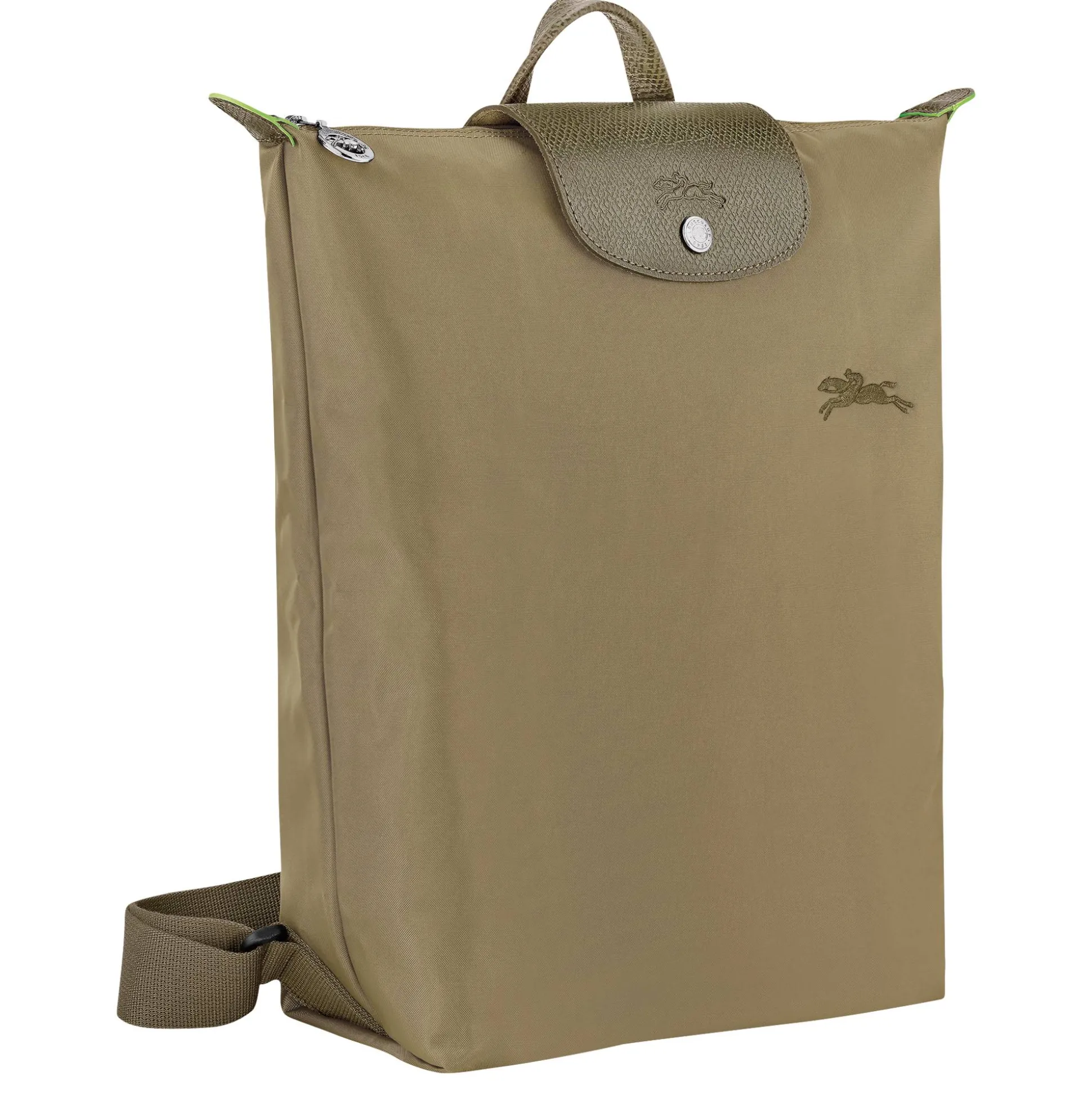 Longchamp Sac a dos M Le Pliage Green en toile*Femme Sacs À Dos Femme