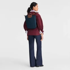 Longchamp Sac a dos M Le Pliage Original en toile*Femme Sacs À Dos Femme