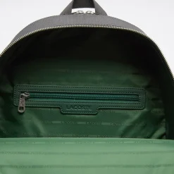 Lacoste Sac a dos ordinateur Chantaco cuir pique*Homme Sacs À Dos