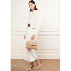 Lancaster Sac a main a rabat avec fermoir Suave Even M - Fabrique en France*Femme Sacs À Main