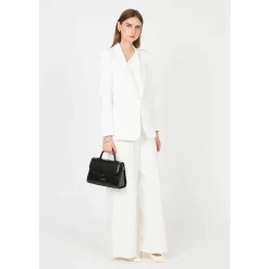 Lancaster Sac a main a rabat avec fermoir Suave Even M - Fabrique en France*Femme Sacs À Main