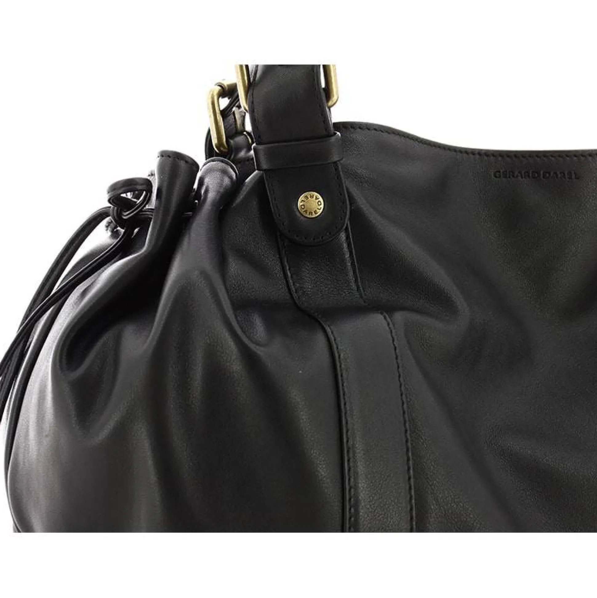 Gerard Darel Sac a main cuir lisse Le 24h*Femme Sacs À Main