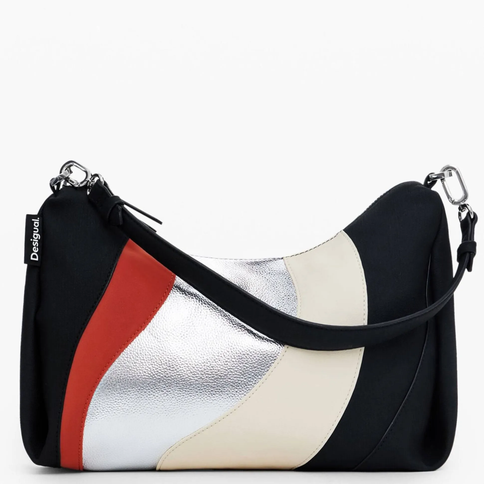 Desigual Sac a main imprime ondule kahlo Mayari Maxi*Femme Sacs À Main