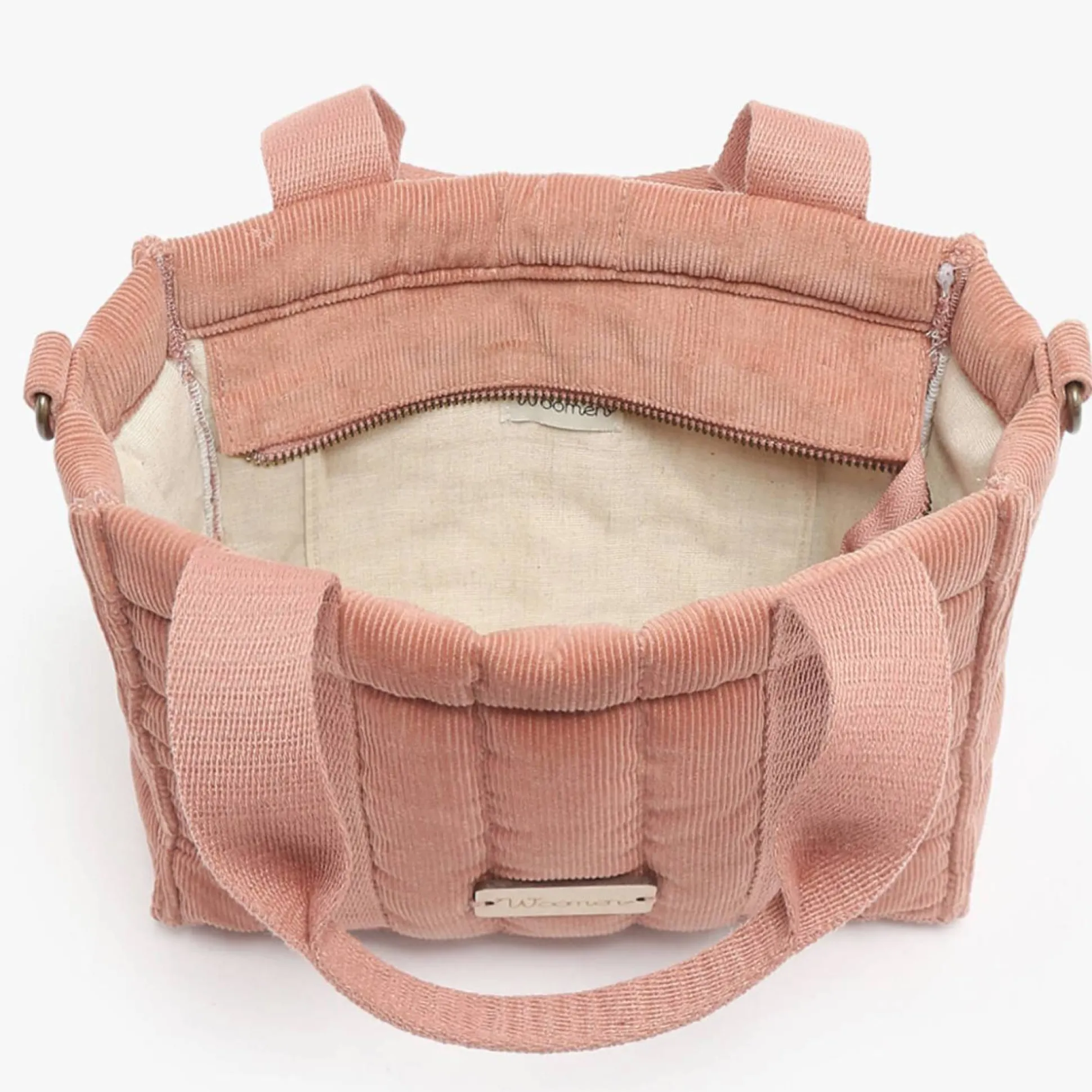 Woomen Sac a main Ixora velours cotele matelasse*Femme Sacs À Main