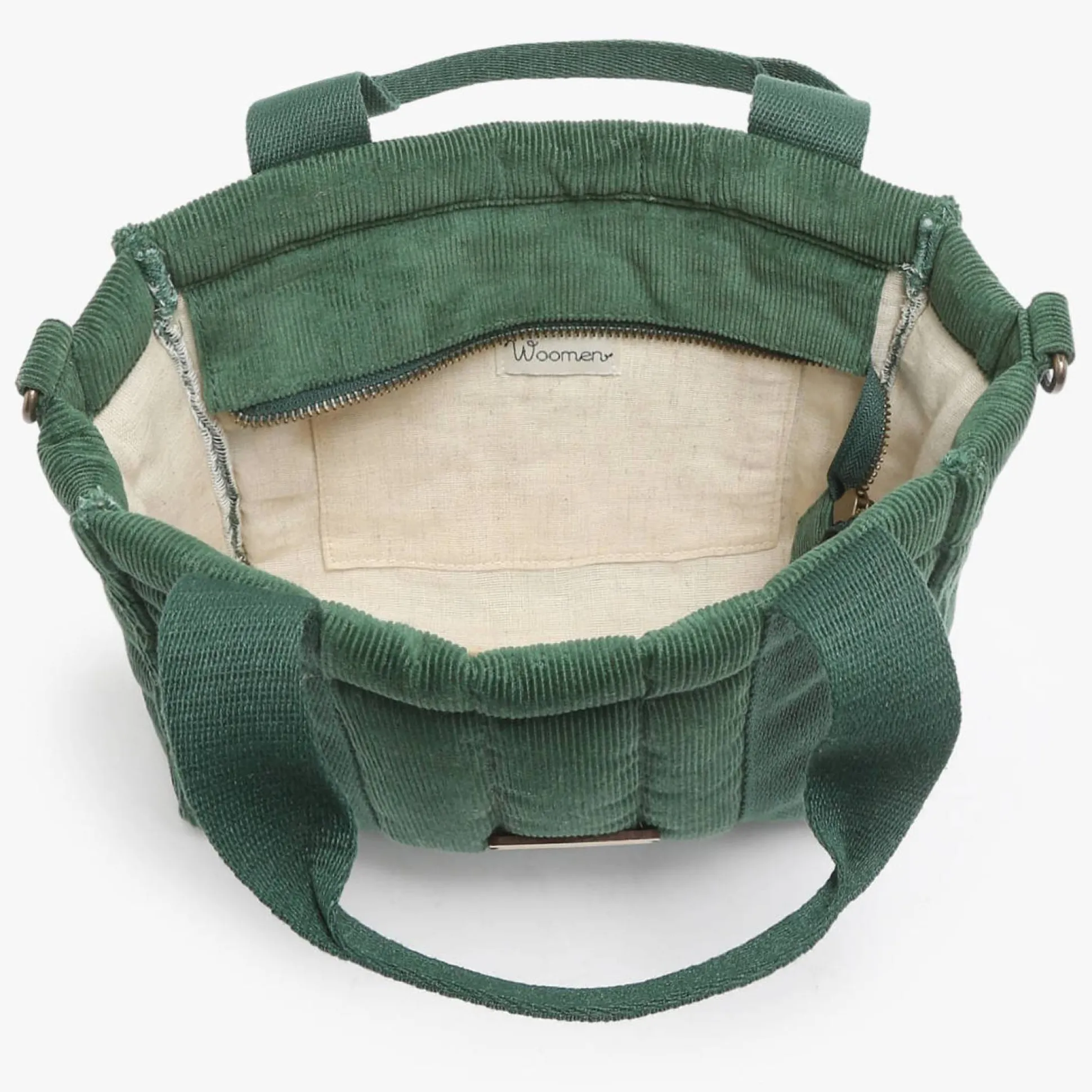 Woomen Sac a main Ixora velours cotele matelasse*Femme Sacs À Main