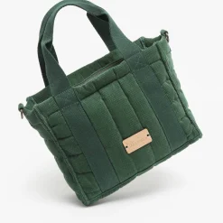 Woomen Sac a main Ixora velours cotele matelasse*Femme Sacs À Main