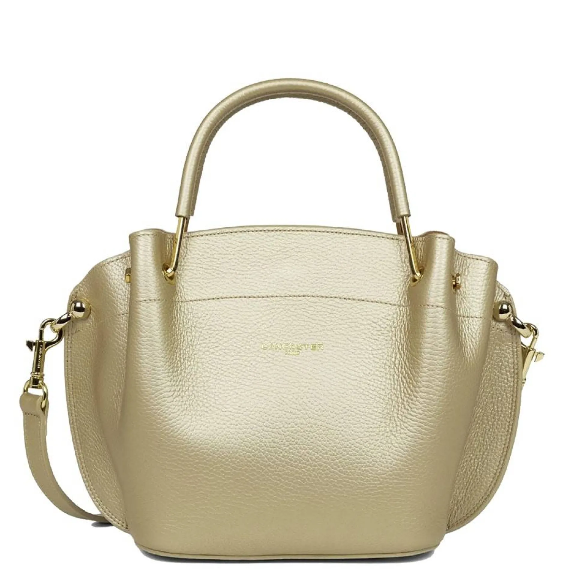 Lancaster Sac a main Louisa Foulonne Double Made in France*Femme Sacs À Main