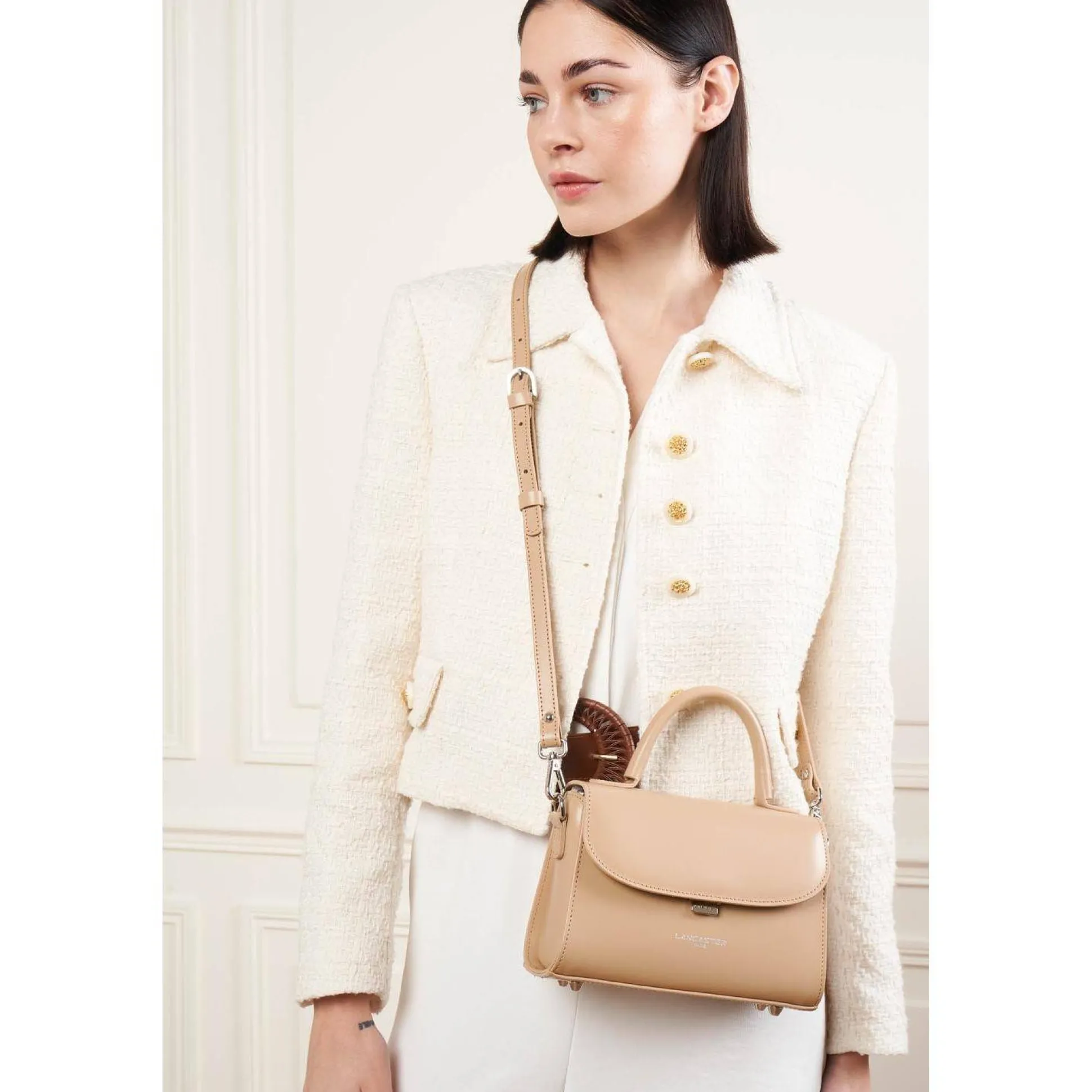 Lancaster Sac a main rabat Suave Even S - Fabrique en France*Femme Sacs À Main