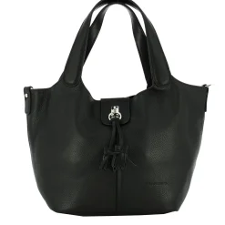 Francinel Sac a main Soline cuir graine avec pompon*Femme Sacs À Main