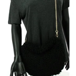 Marlon Firenze Sac a main teddy effet fourrure*Femme Sacs Bandoulière