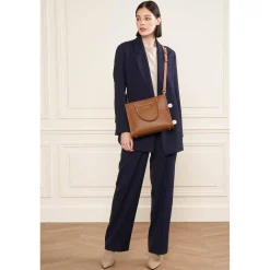 Lancaster Sac a main zippe M Foulonne Double*Femme Sacs À Main