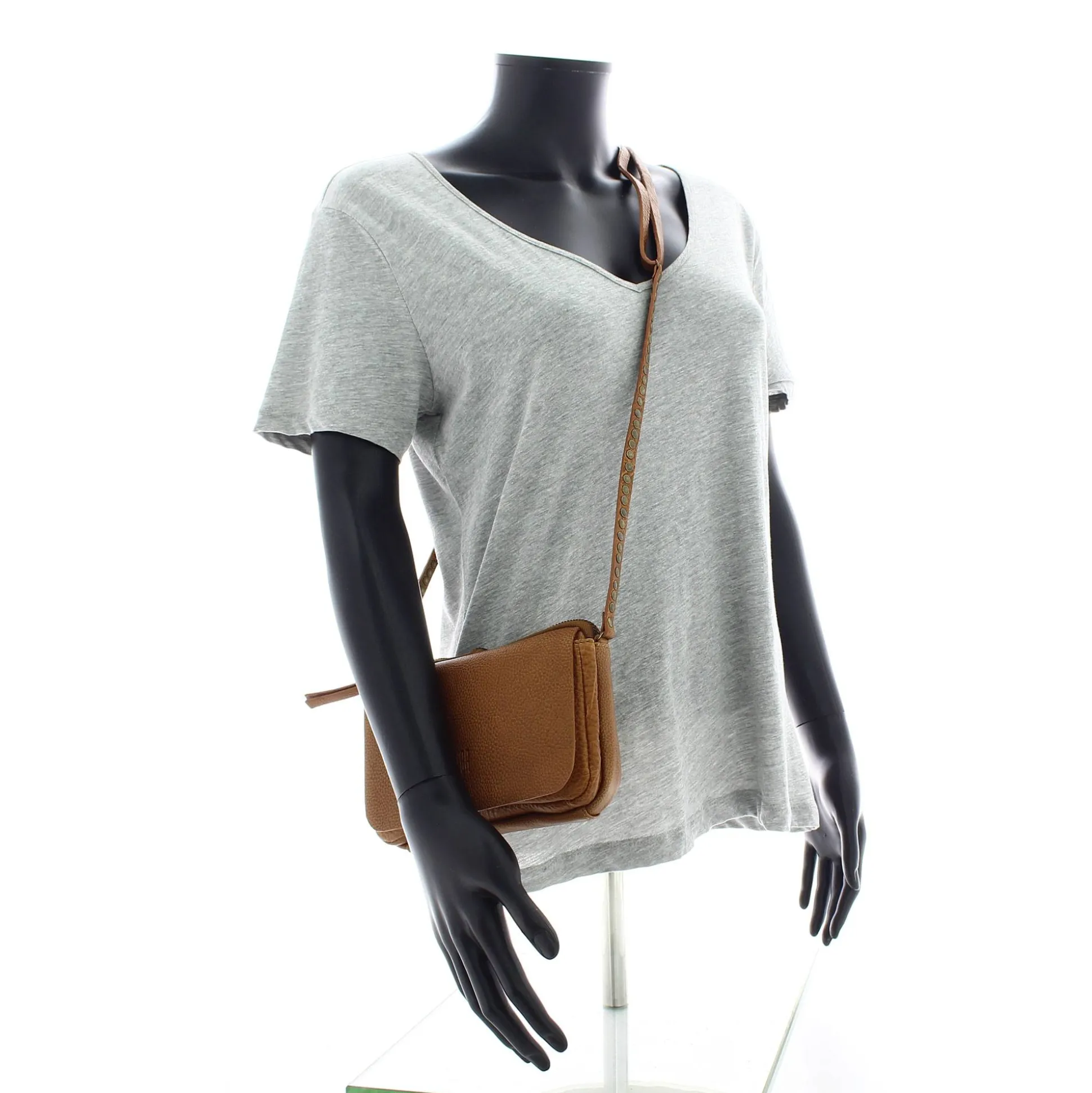 Biba Sac a rabat Brewton avec bandouliere cloutee*Femme Sacs Bandoulière