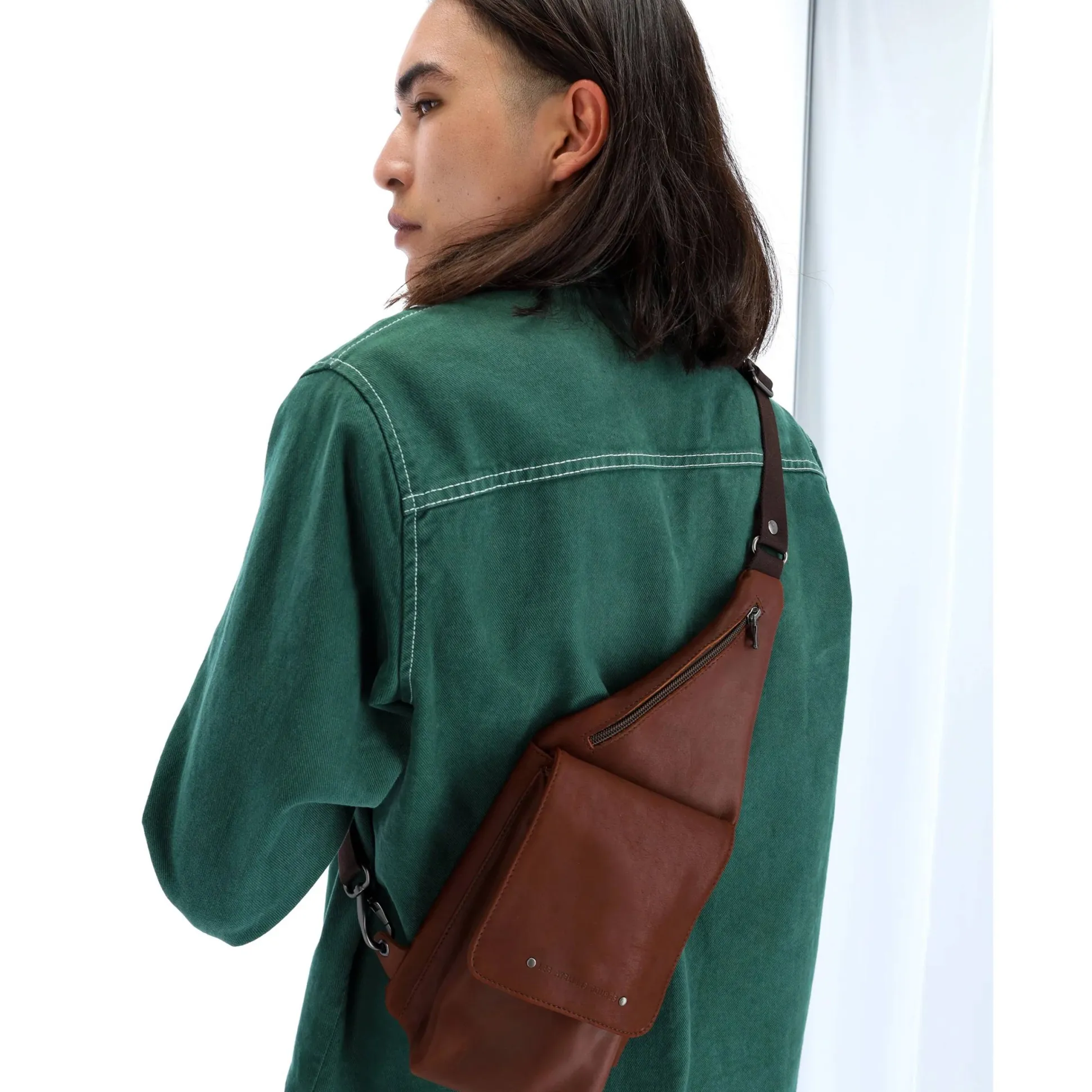 Les Ateliers Foures Sac asymetrique holster Dionysos Baroudeur*Homme Sacoches Homme