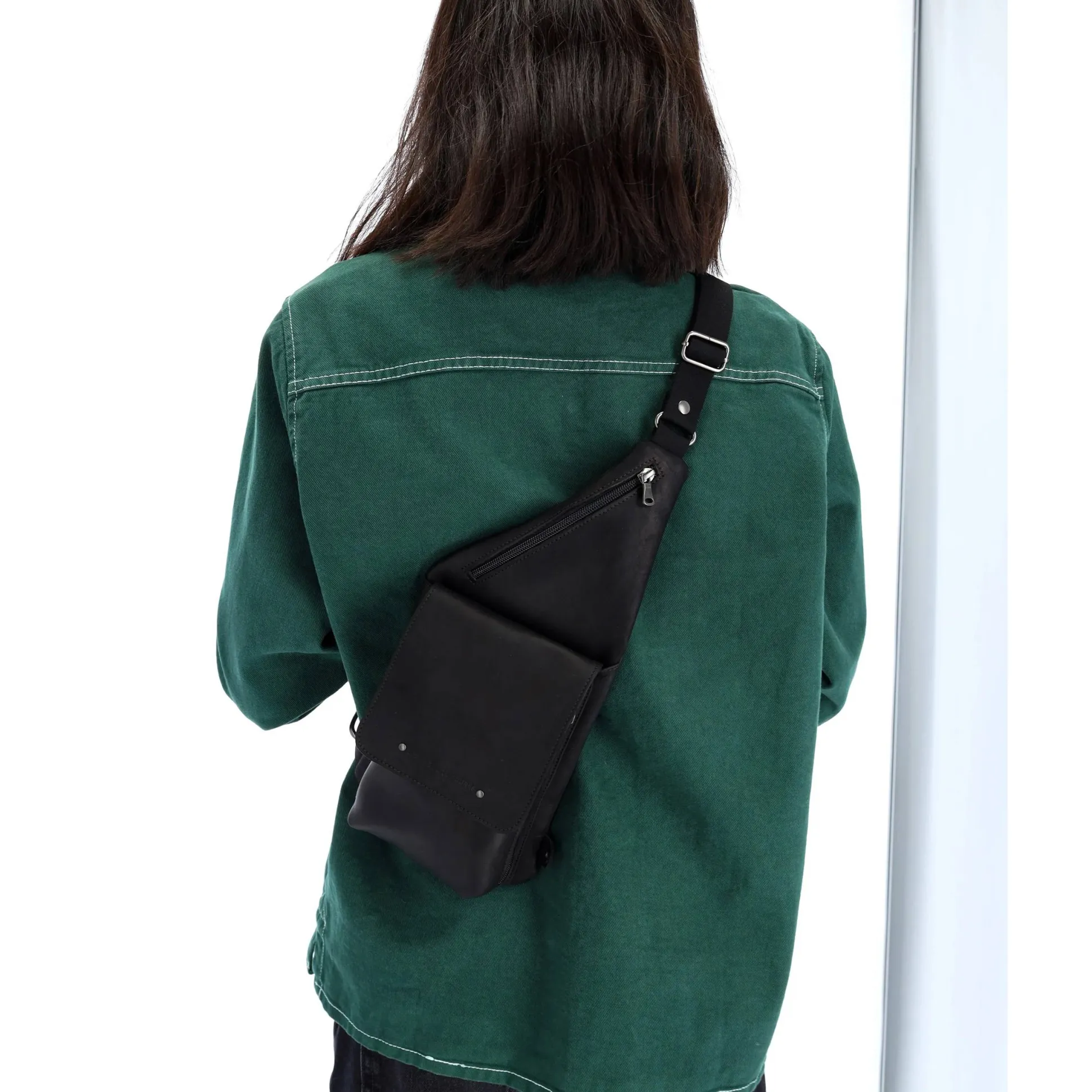 Les Ateliers Foures Sac asymetrique holster Dionysos Baroudeur*Homme Sacoches Homme