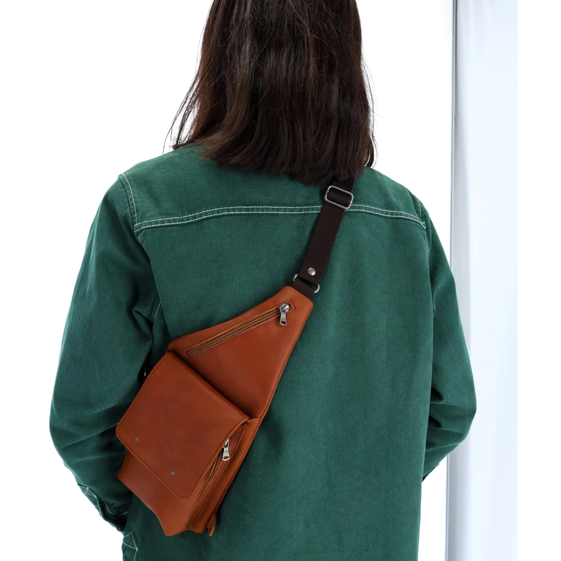 Les Ateliers Foures Sac asymetrique holster Dionysos Baroudeur*Homme Sacoches Homme