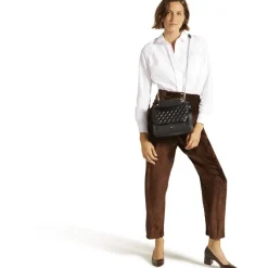 Lancel Sac avec rabat Ninon matelasse en cuir de vachette*Femme Sacs Bandoulière