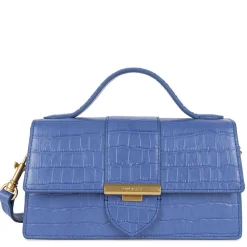 Lancaster Sac baguette a rabat Exotic Ily croco*Femme Sacs Bandoulière