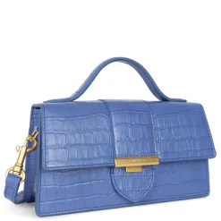 Lancaster Sac baguette a rabat Exotic Ily croco*Femme Sacs Bandoulière