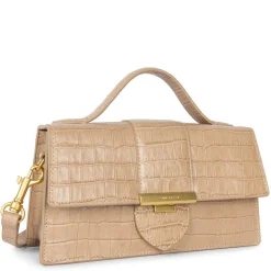 Lancaster Sac baguette a rabat Exotic Ily croco*Femme Sacs Bandoulière