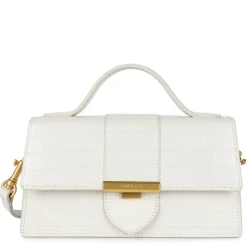 Lancaster Sac baguette a rabat Exotic Ily croco*Femme Sacs Bandoulière