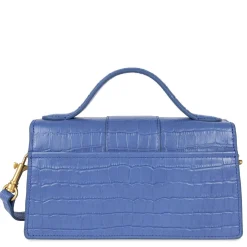 Lancaster Sac baguette a rabat Exotic Ily croco*Femme Sacs Bandoulière