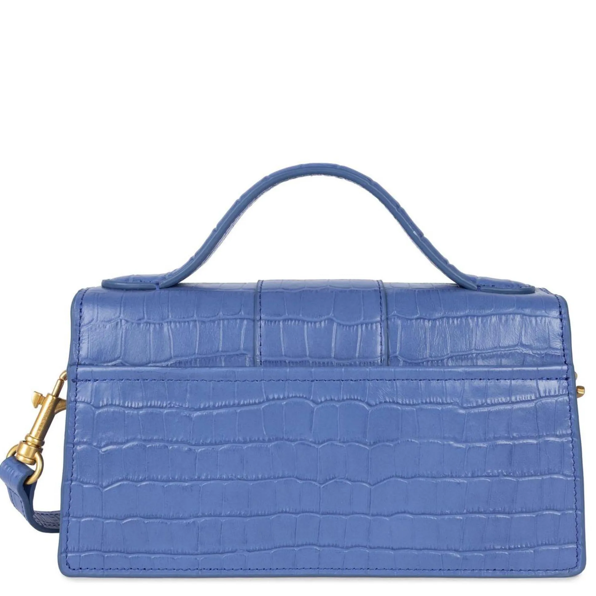Lancaster Sac baguette a rabat Exotic Ily croco*Femme Sacs Bandoulière