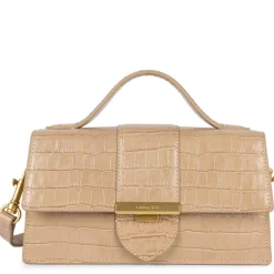 Lancaster Sac baguette a rabat Exotic Ily croco*Femme Sacs Bandoulière