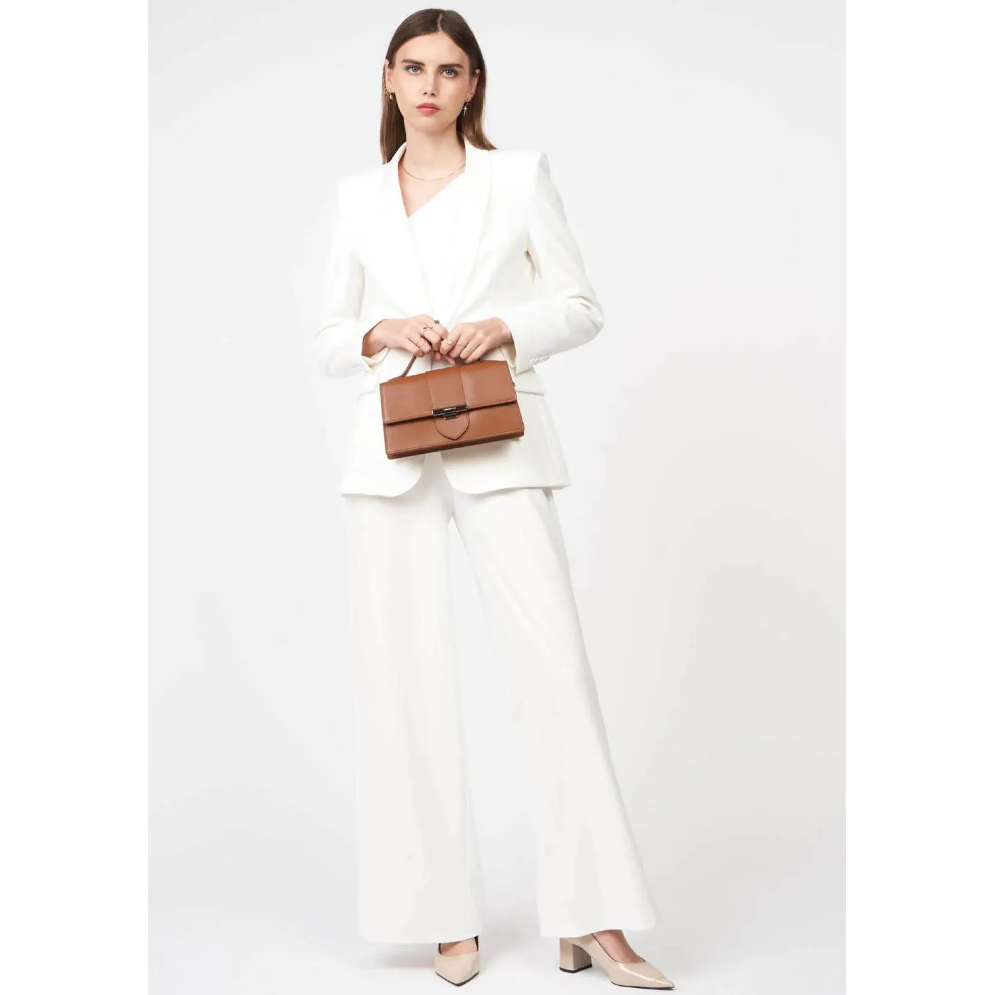 Lancaster Sac baguette a rabat fermoir Paris Ily*Femme Sacs Bandoulière