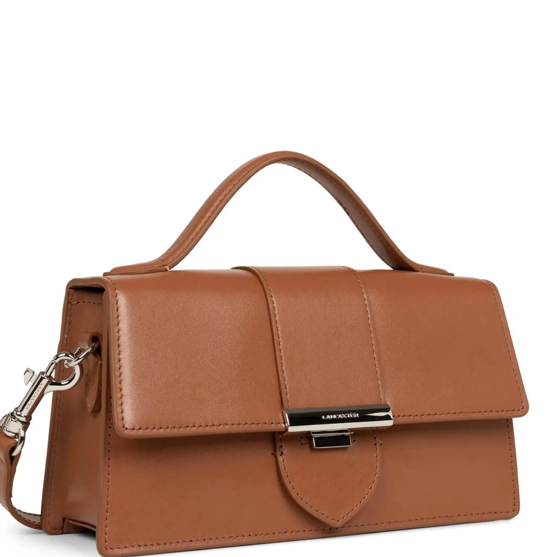 Lancaster Sac baguette a rabat fermoir Paris Ily*Femme Sacs Bandoulière