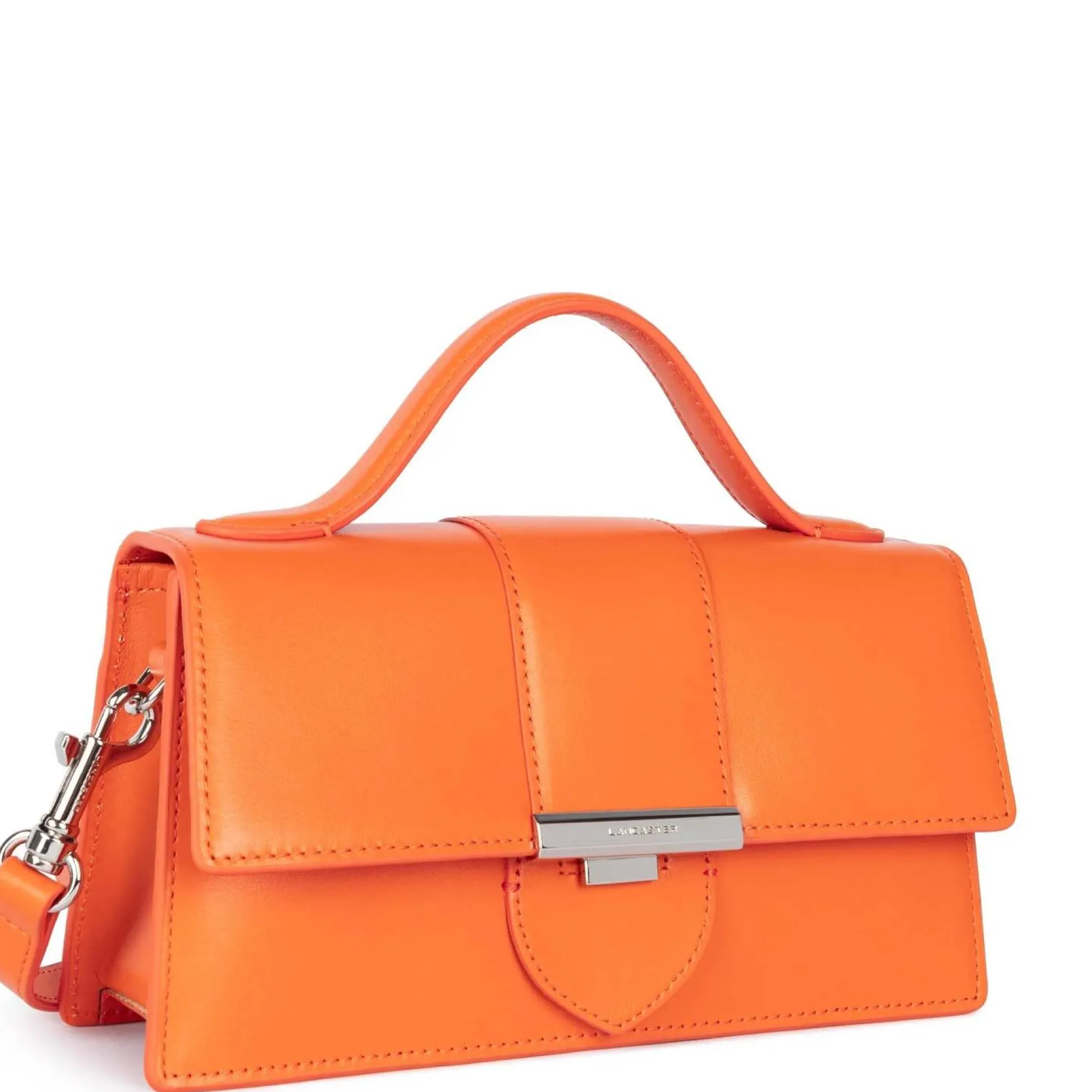 Lancaster Sac baguette a rabat fermoir Paris Ily*Femme Sacs Bandoulière