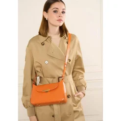 Lancaster Sac baguette a rabat Suave Evenly*Femme Sacs Porté Épaule