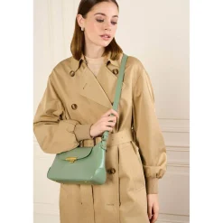 Lancaster Sac baguette a rabat Suave Evenly*Femme Sacs Porté Épaule