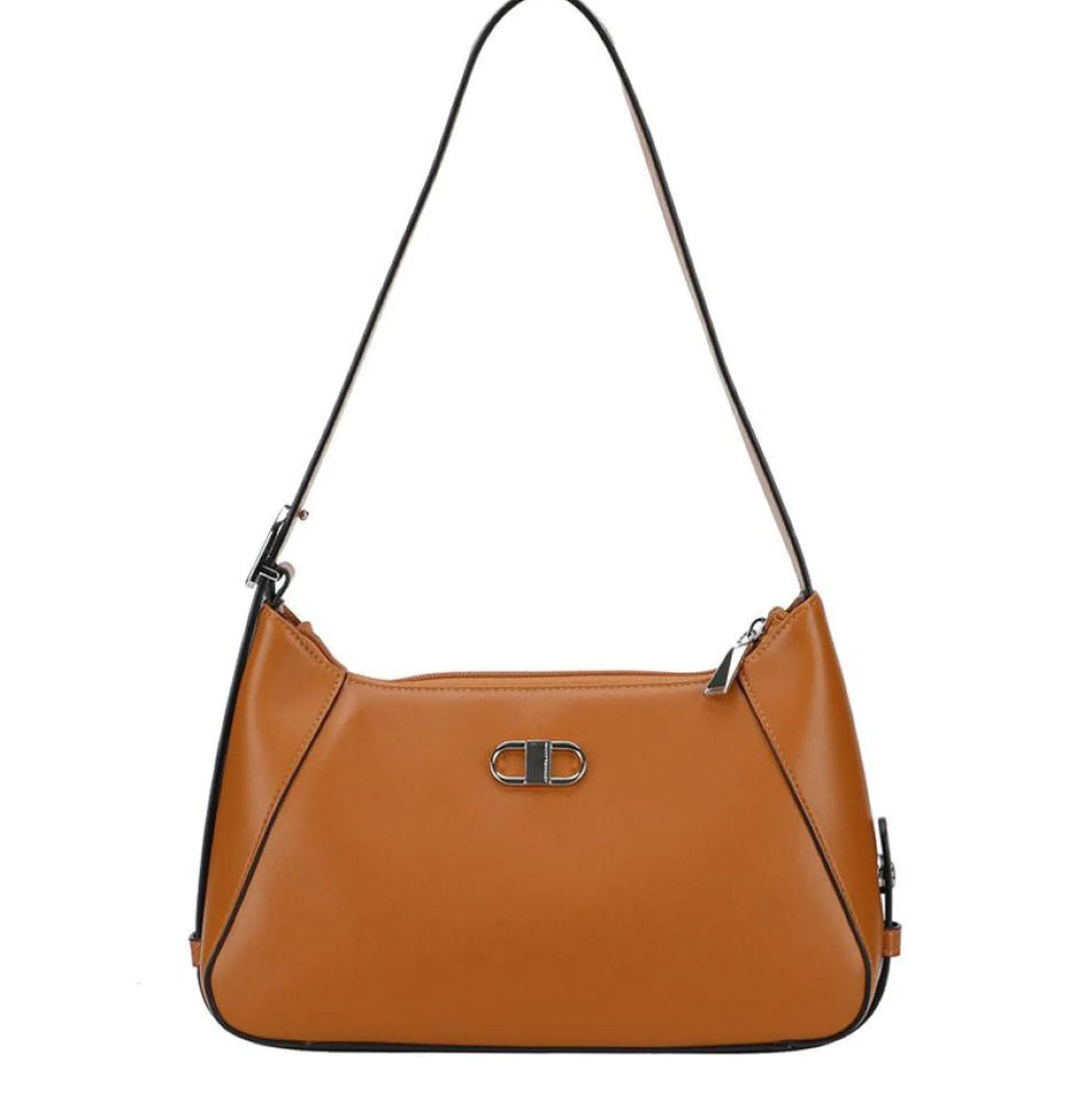 Arthur Aston Sac baguette porte epaule en croute de cuir jeanne*Femme Sacs Porté Épaule