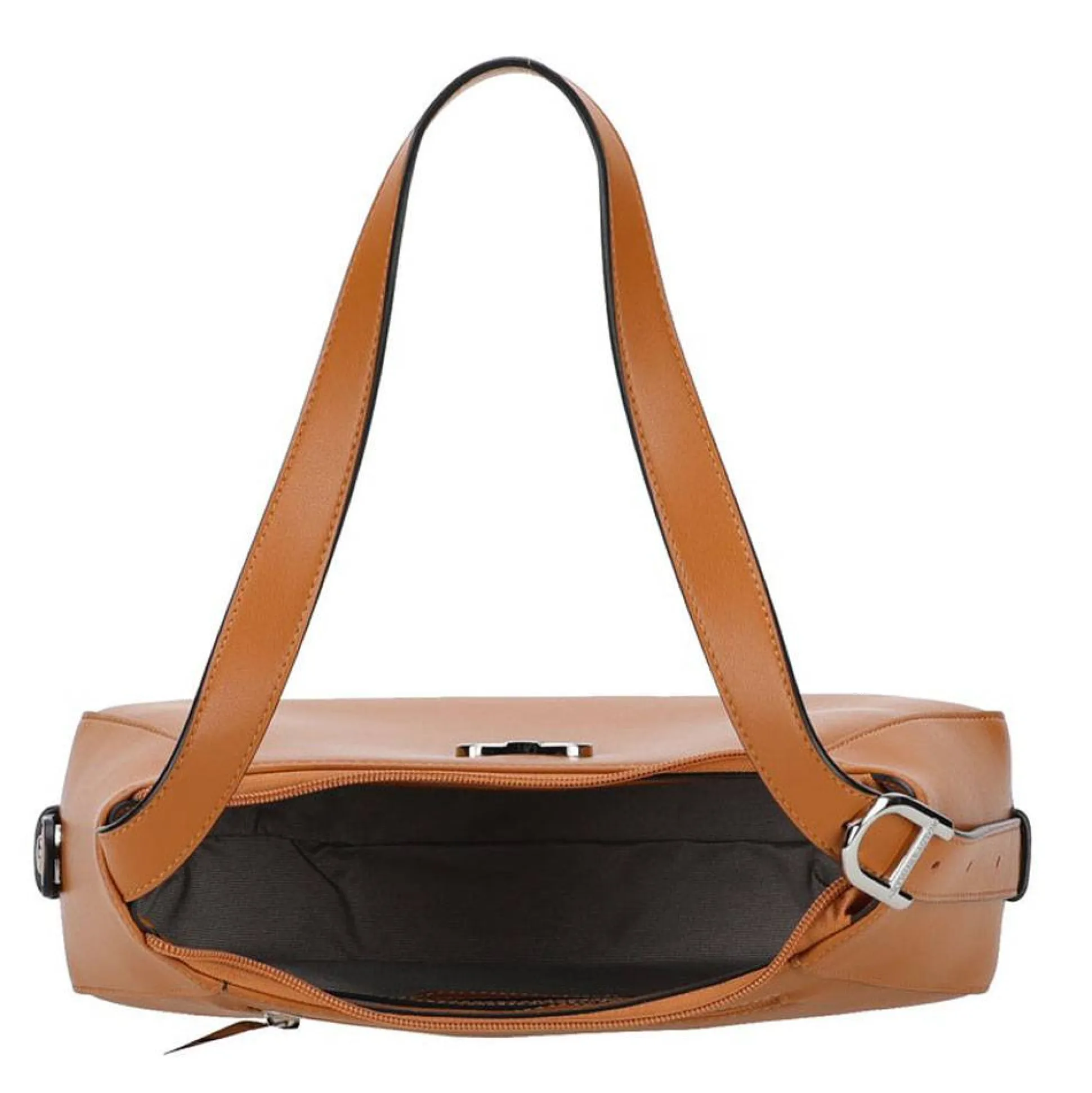 Arthur Aston Sac baguette porte epaule en croute de cuir jeanne*Femme Sacs Porté Épaule
