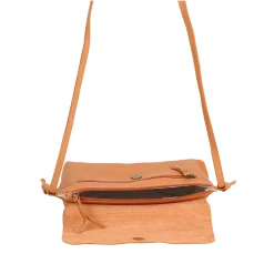 Noordsen Sac baguette porte travers a rabat en cuir*Femme Sacs Bandoulière