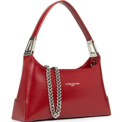 Lancaster Sac baguette zippe Suave Ace chainette*Femme Sacs À Main
