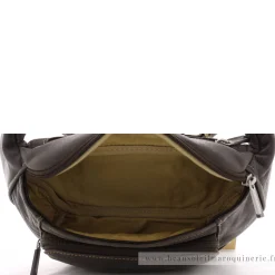 Arthur Aston Sac banane Cristiano en cuir destroy*Homme Sacs Banane