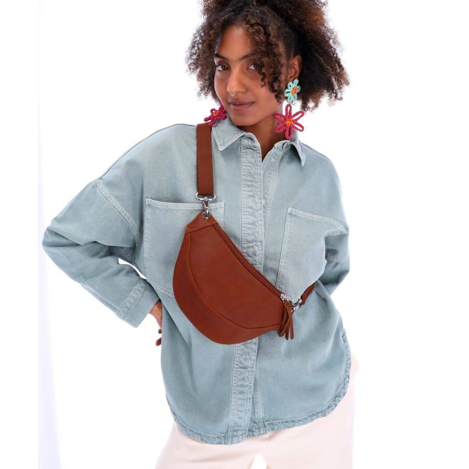 Les Ateliers Foures Sac banane femme Atalante holster*Femme Sacs Banane Femme