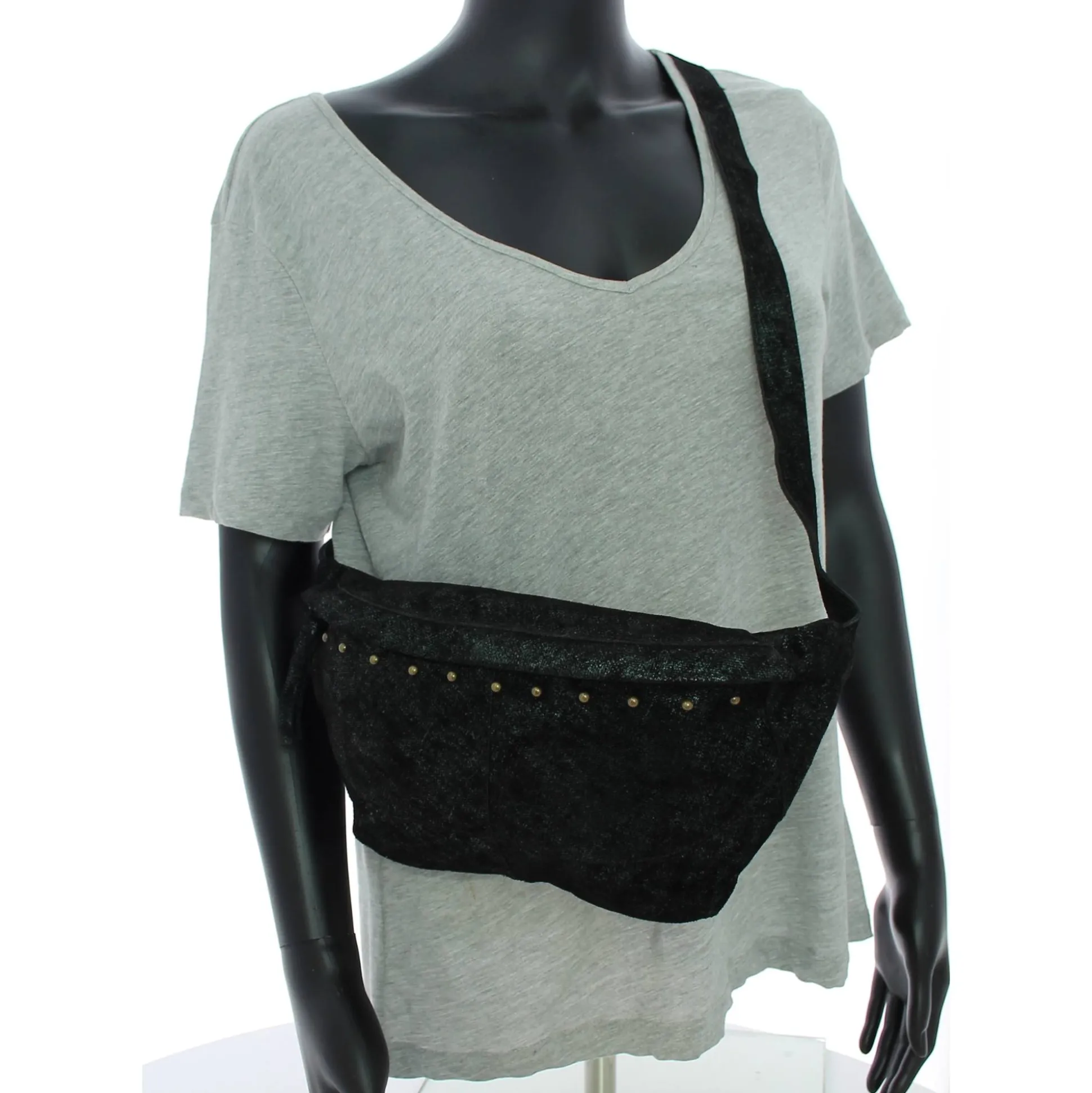 Pieces Sac banane femme Daino cuir cloute*Femme Sacs Banane Femme