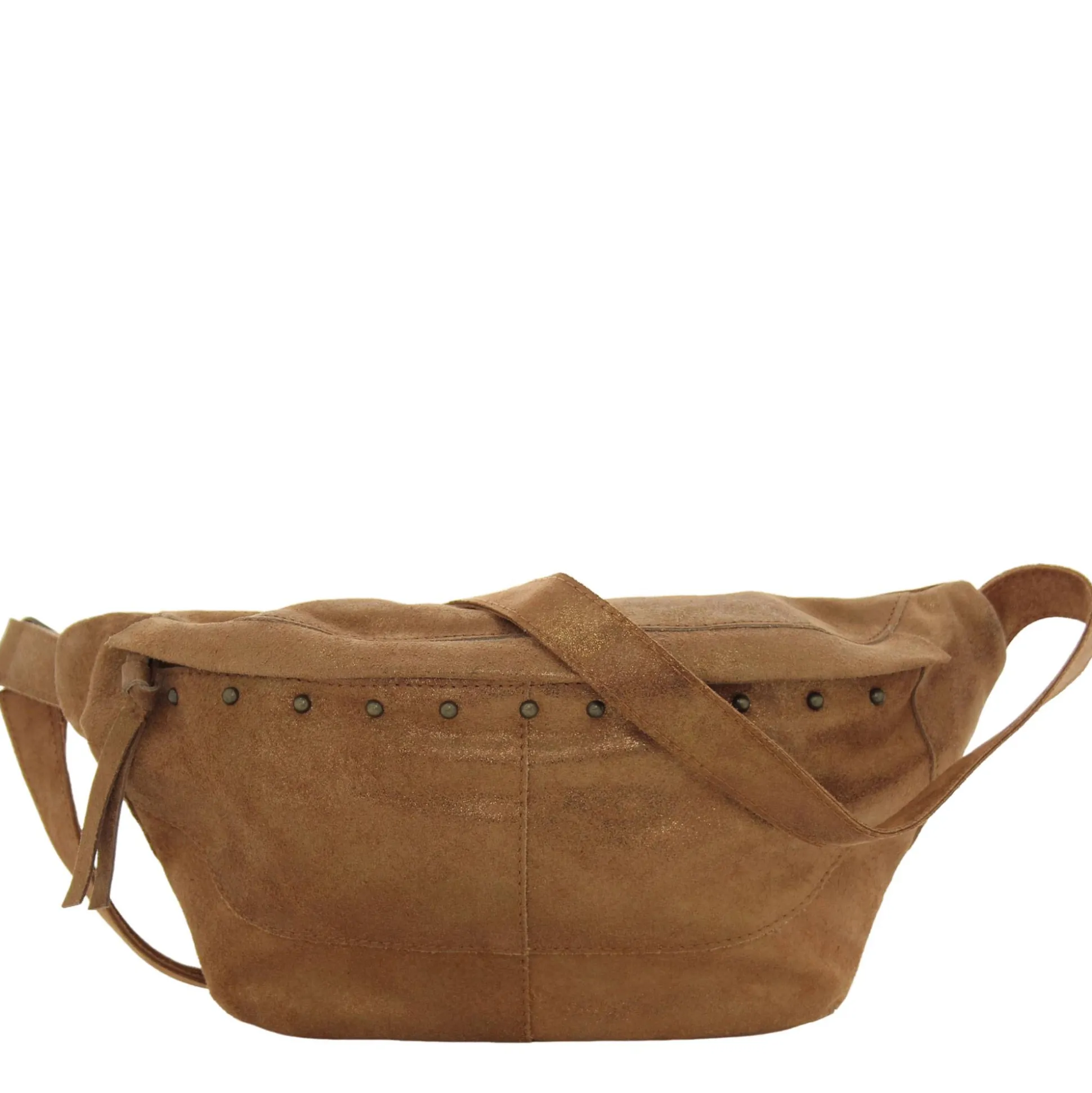 Pieces Sac banane femme Daino cuir cloute*Femme Sacs Banane Femme