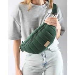 Woomen Sac banane femme Ixora effet matelasse*Femme Sacs Banane Femme