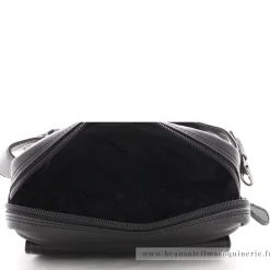 Francinel Sac banane homme cuir lisse Palerme*Homme Sacs Banane|Sacs Besace