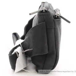 Arthur Aston Sac banane Oscar zippe en cuir*Homme Sacs Banane