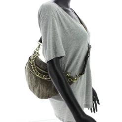 Mila Louise Sac banane Petra taille M VFR velours*Femme Sacs Banane Femme