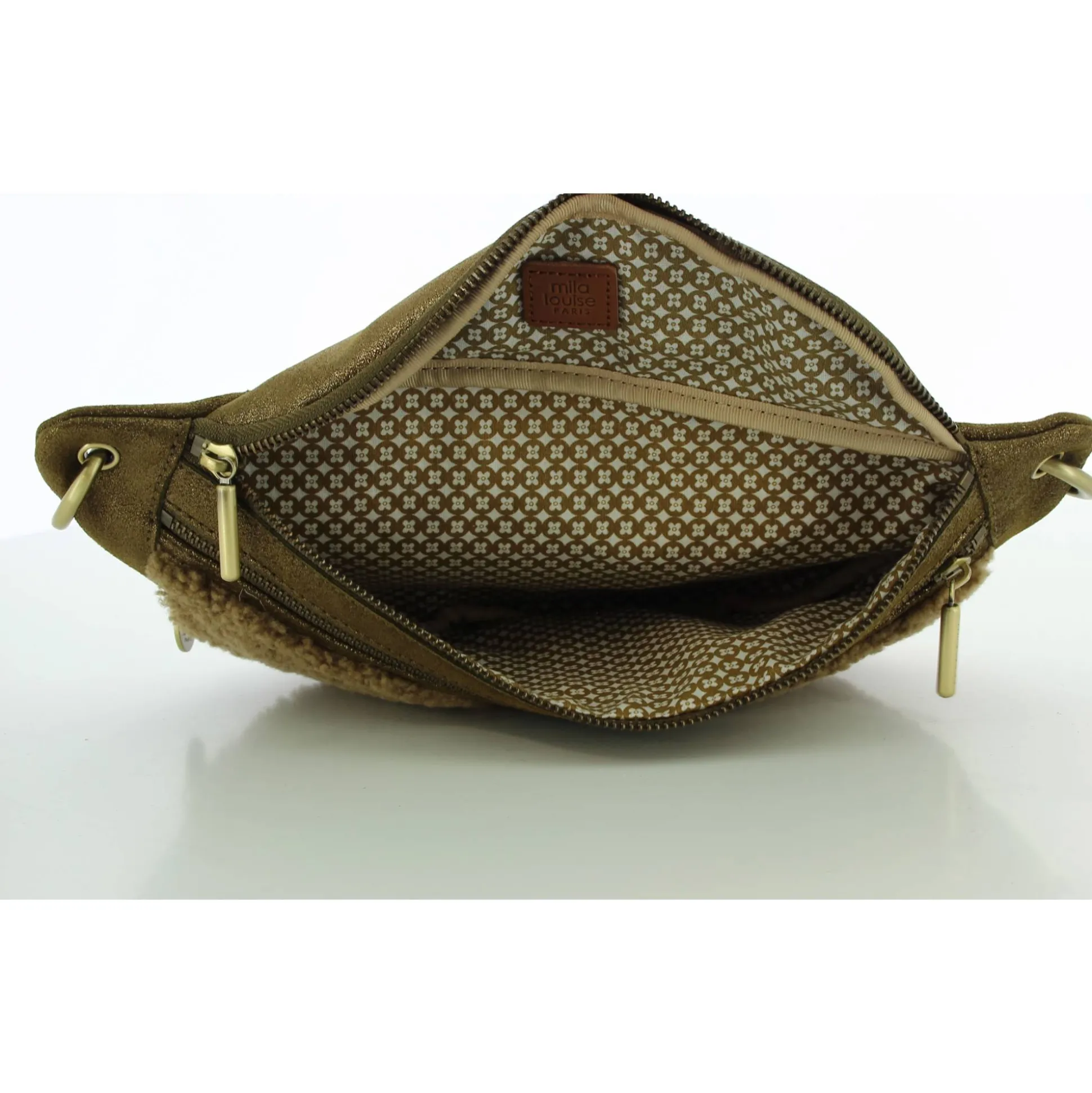 Mila Louise Sac banane Petra TVX effet fourrure*Femme Sacs Banane Femme