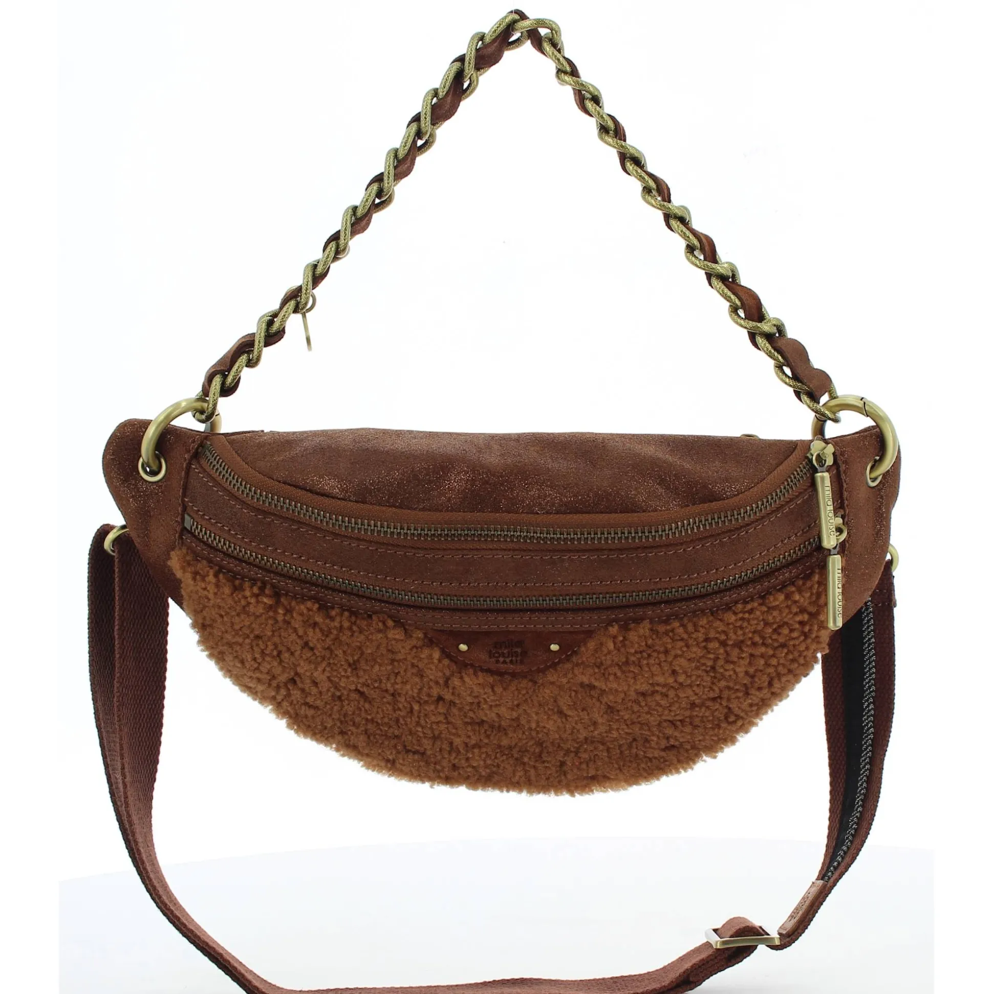 Mila Louise Sac banane Petra TVX effet fourrure*Femme Sacs Banane Femme
