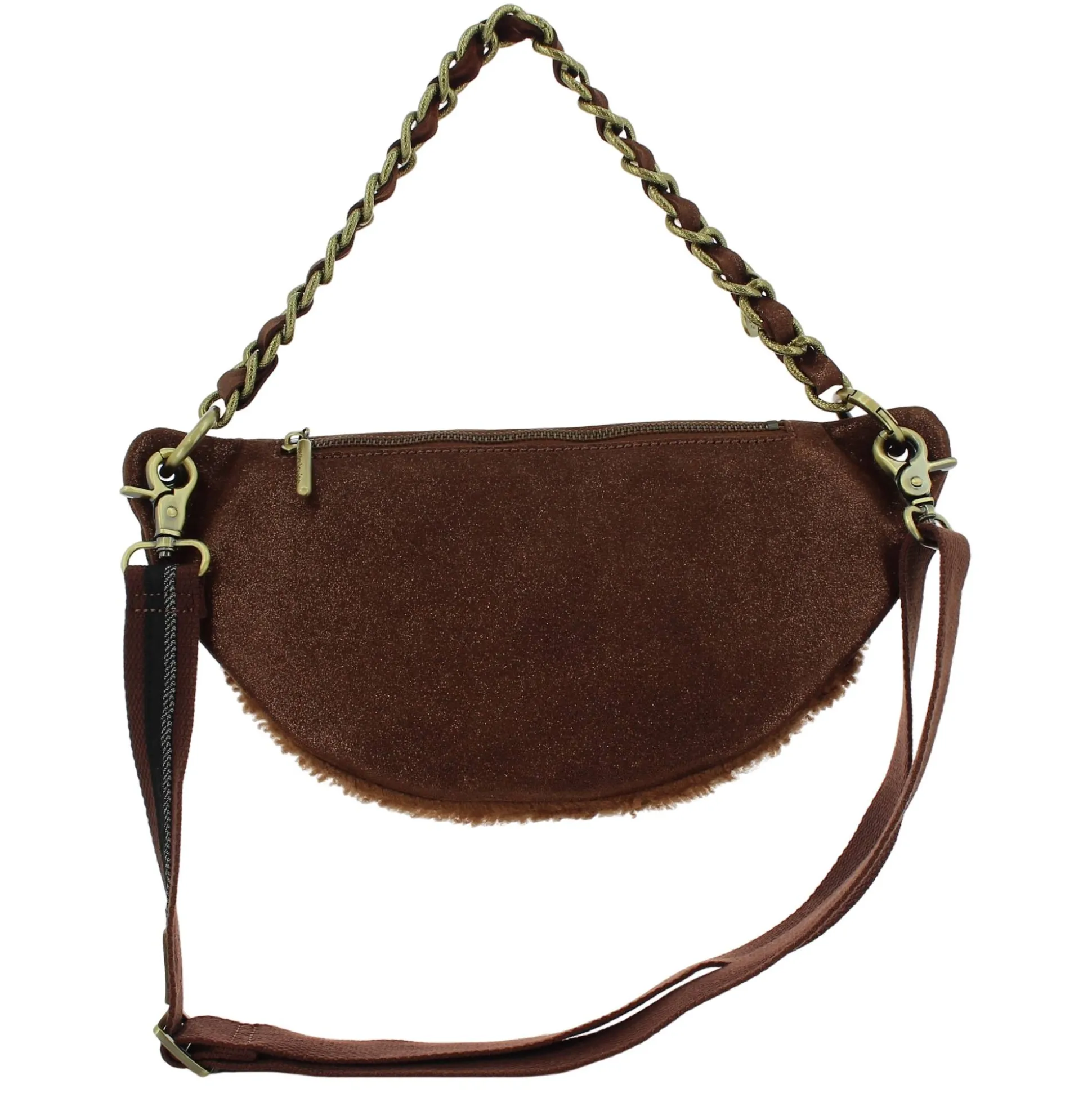 Mila Louise Sac banane Petra TVX effet fourrure*Femme Sacs Banane Femme
